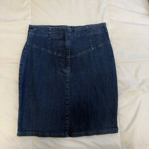 Denim Blue Women's Skirt